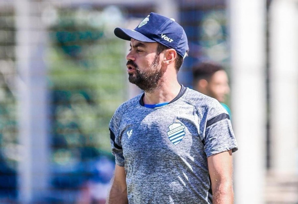 Jackson Schwengber já tem definido o planejamento da preparação física do CSA — Foto: Morgana Oliveira/Ascom CSA