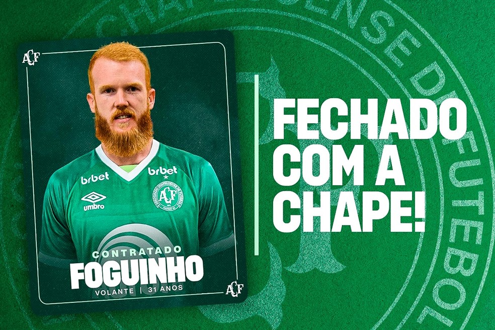 Chapecoense-SC tenta incluir outro jogador na negociação com Foguinho e  acerto com Remo trava