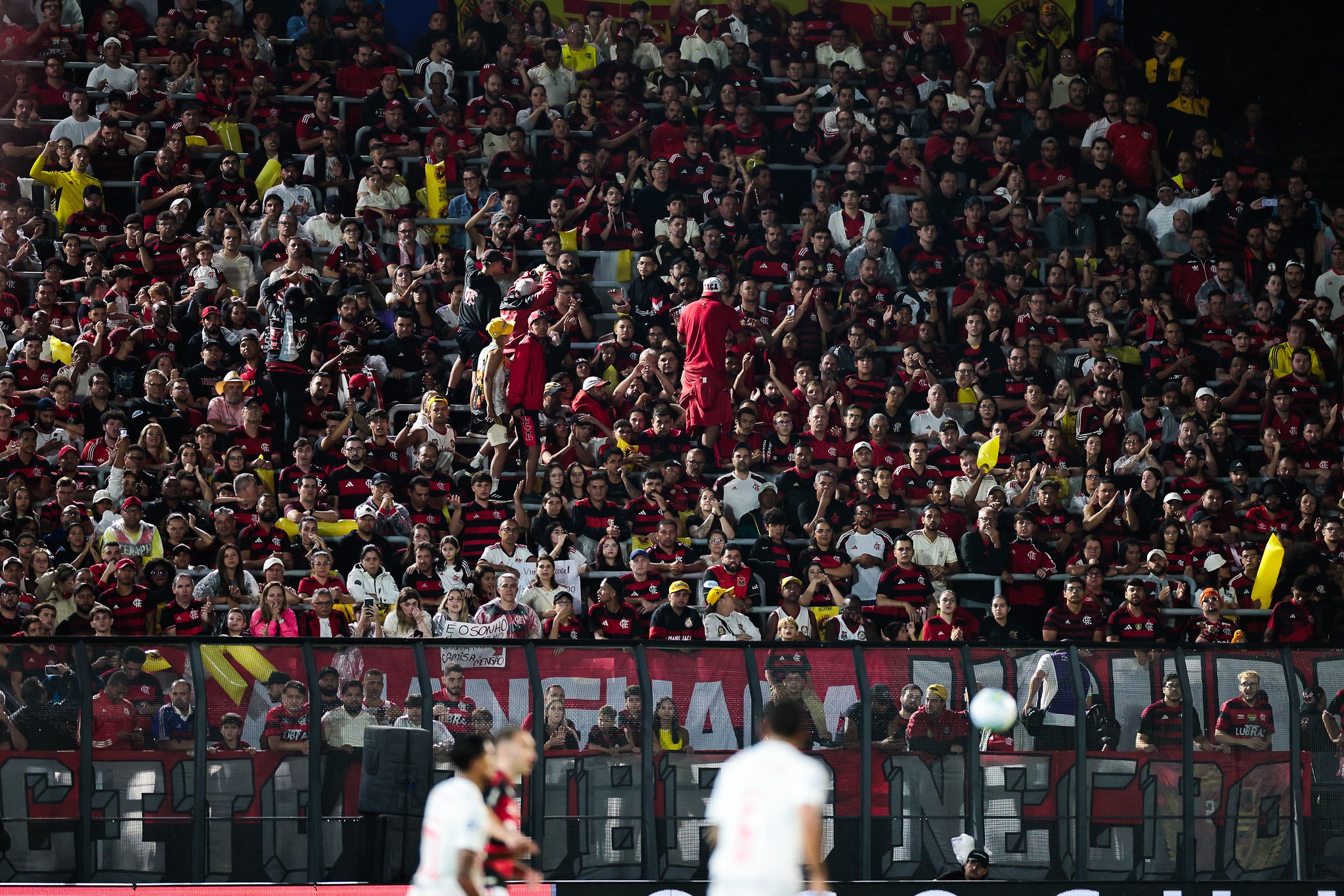 Flamengo teve presença total no setor visitante no primeiro turno do Brasileirão