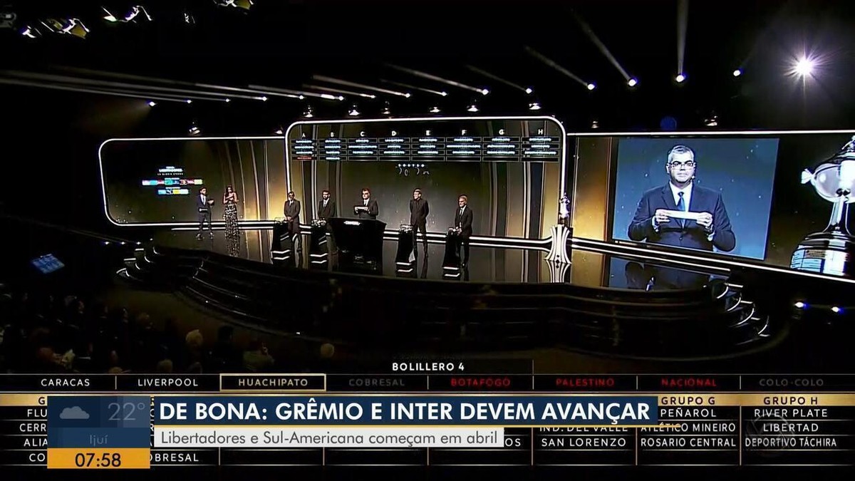 Presidente do Grêmio fala sobre situações de Carballo e Reinaldo