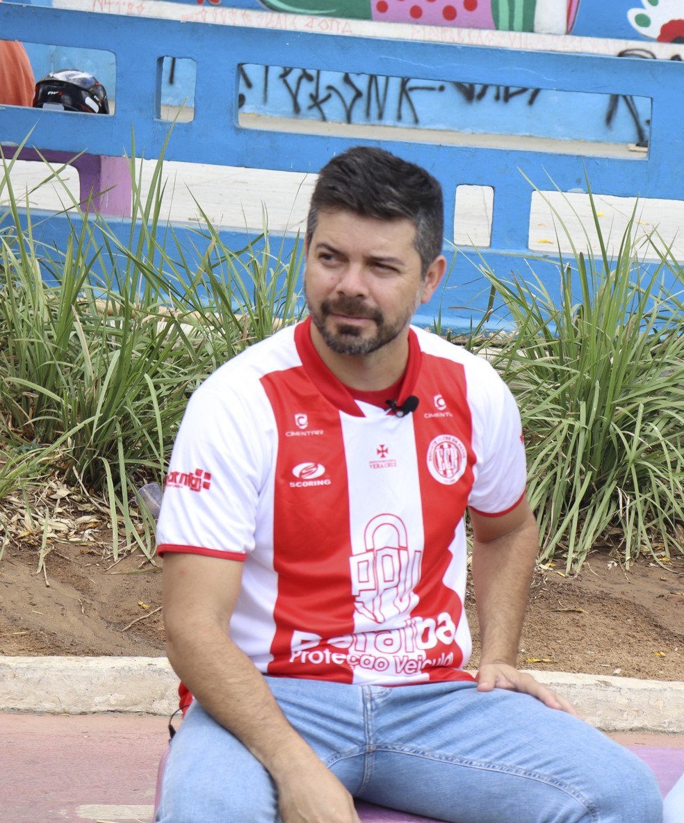 Bruno Marlon, presidentes de Esporte de Patos � Foto: �der Souza / Nacional de Patos