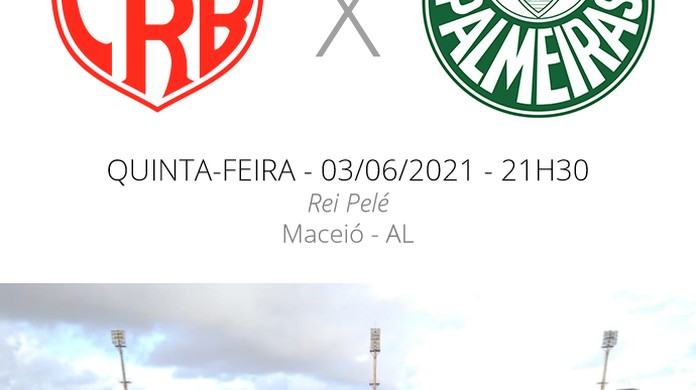 Jogo de hoje! Palmeiras x CRB: onde assistir e prováveis escalações, Futebol