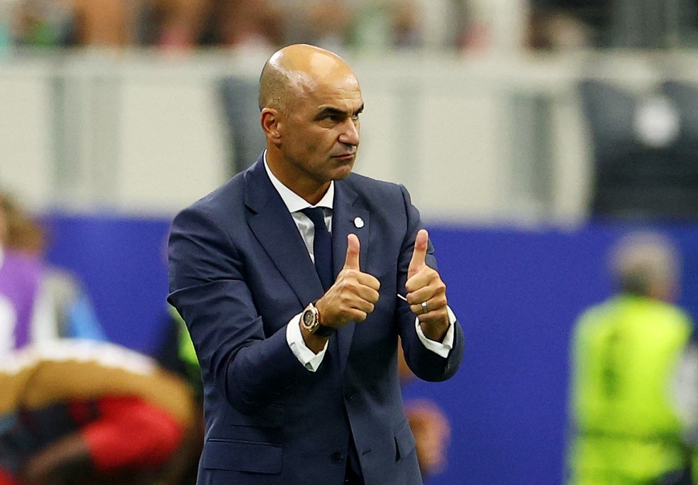 Roberto Martínez foi eliminado da Copa do Mundo com Portugal — Foto: REUTERS/Hannah Mckay