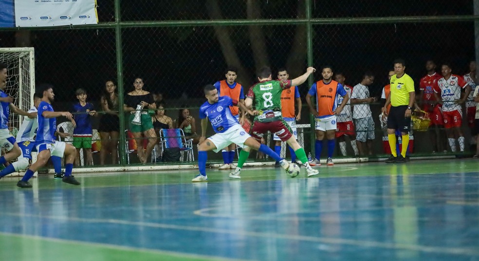 Campo Grande x Fluminense da Bahia - Acreano de Futsal Série A — Foto: Arquivo pessoal/João Valente