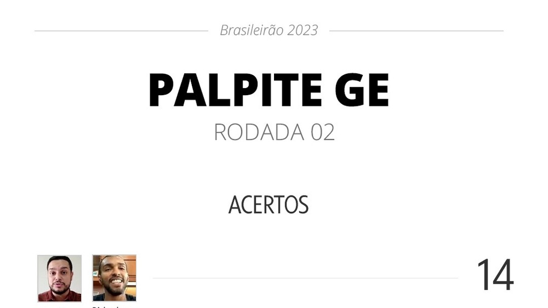 Palmeiras x Botafogo: Alex Escobar é o único a apostar em vitória alvinegra  no 'Palpite ge' da 12ª rodada do Brasileirão-2023 - FogãoNET