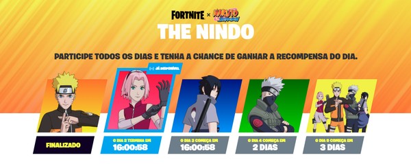 The Nindo Fortnite Challenge - Como completar estes desafios de Naruto?