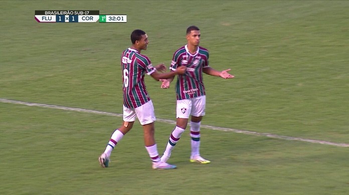Kauã Elias defende o Sub-17 do Flu contra o Palmeiras pelo Brasileirão: ' Jogo que se decide no detalhe' — Fluminense Football Club
