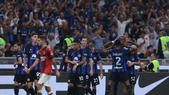 Milan x Inter de Milão no Campeonato Italiano: onde assistir ao vivo e horário