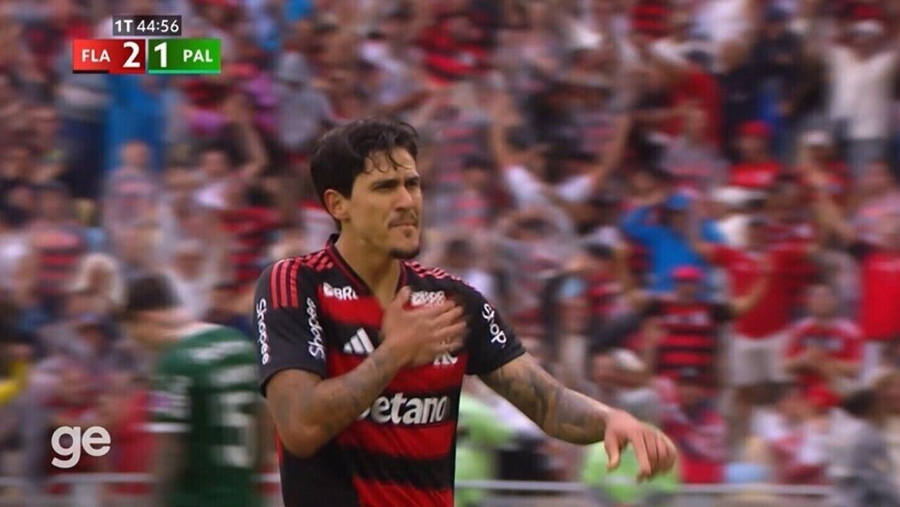 Boto, do Flamengo, provoca Palmeiras sobre a arbitragem e reclamações habituais