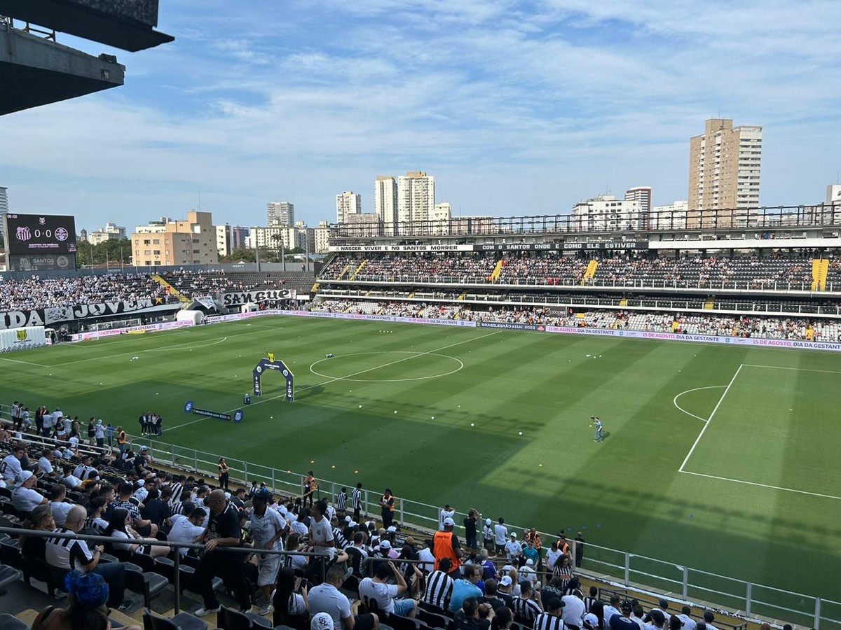 Santos x Cruzeiro 11 mil ingressos vendidos para jogo na Vila Belmiro