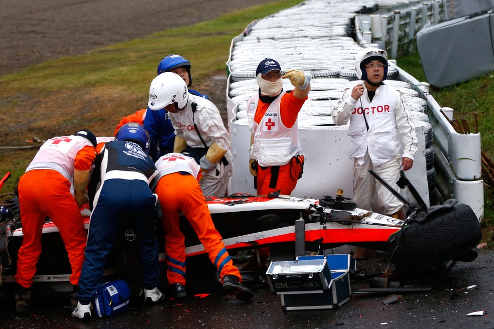 VÍDEO: Piloto japonês morre no hospital após sofrer grave acidente