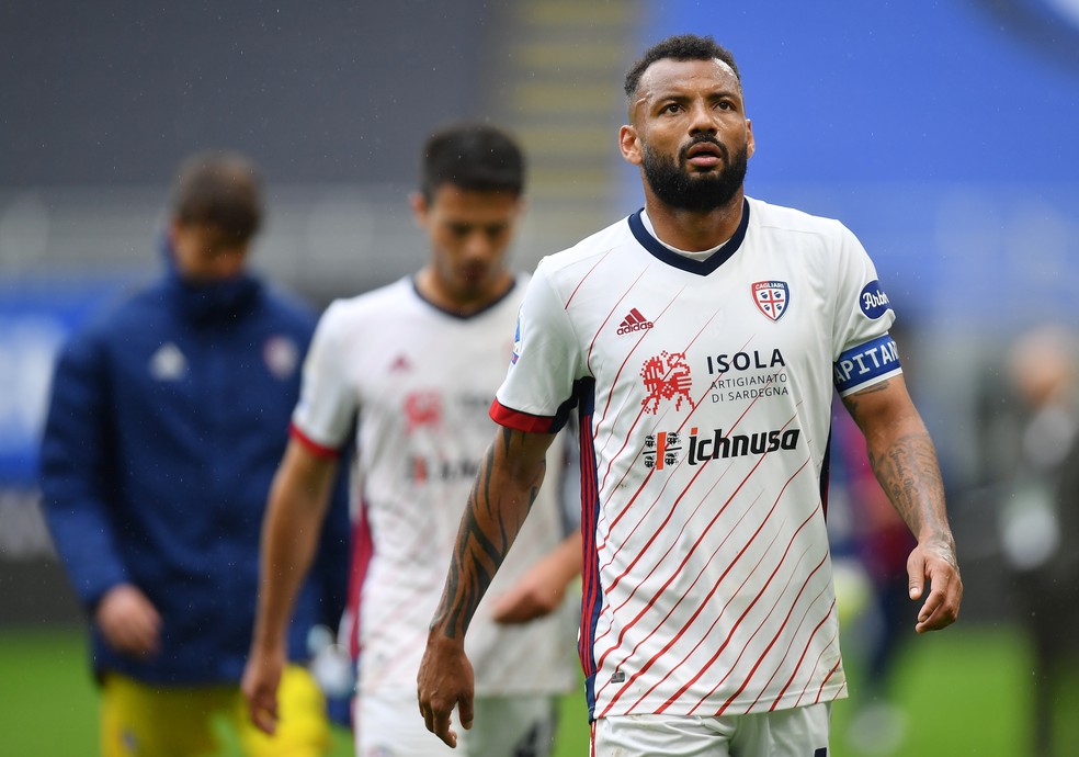 João Pedro, atacante brasileiro do Cagliari — Foto: REUTERS