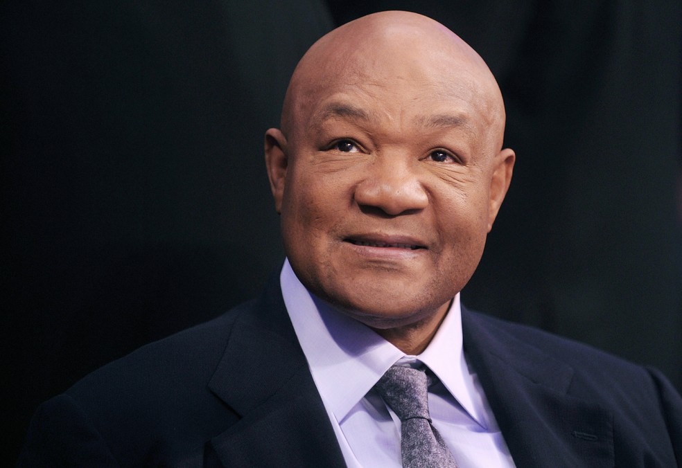 George Foreman, lenda do boxe — Foto: AFP