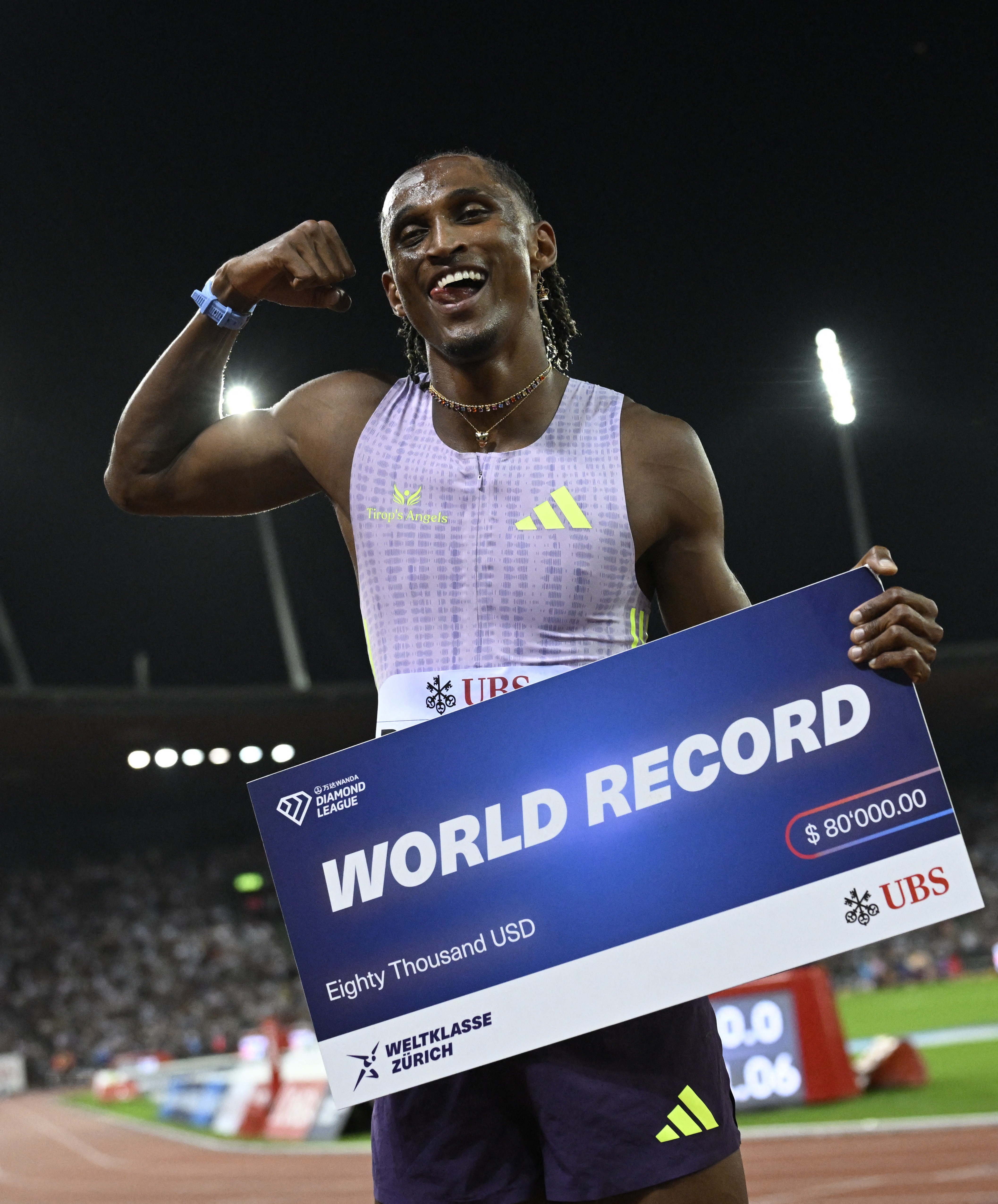 Veja quanto Alison dos Santos ganhou em prêmios após recorde mundial