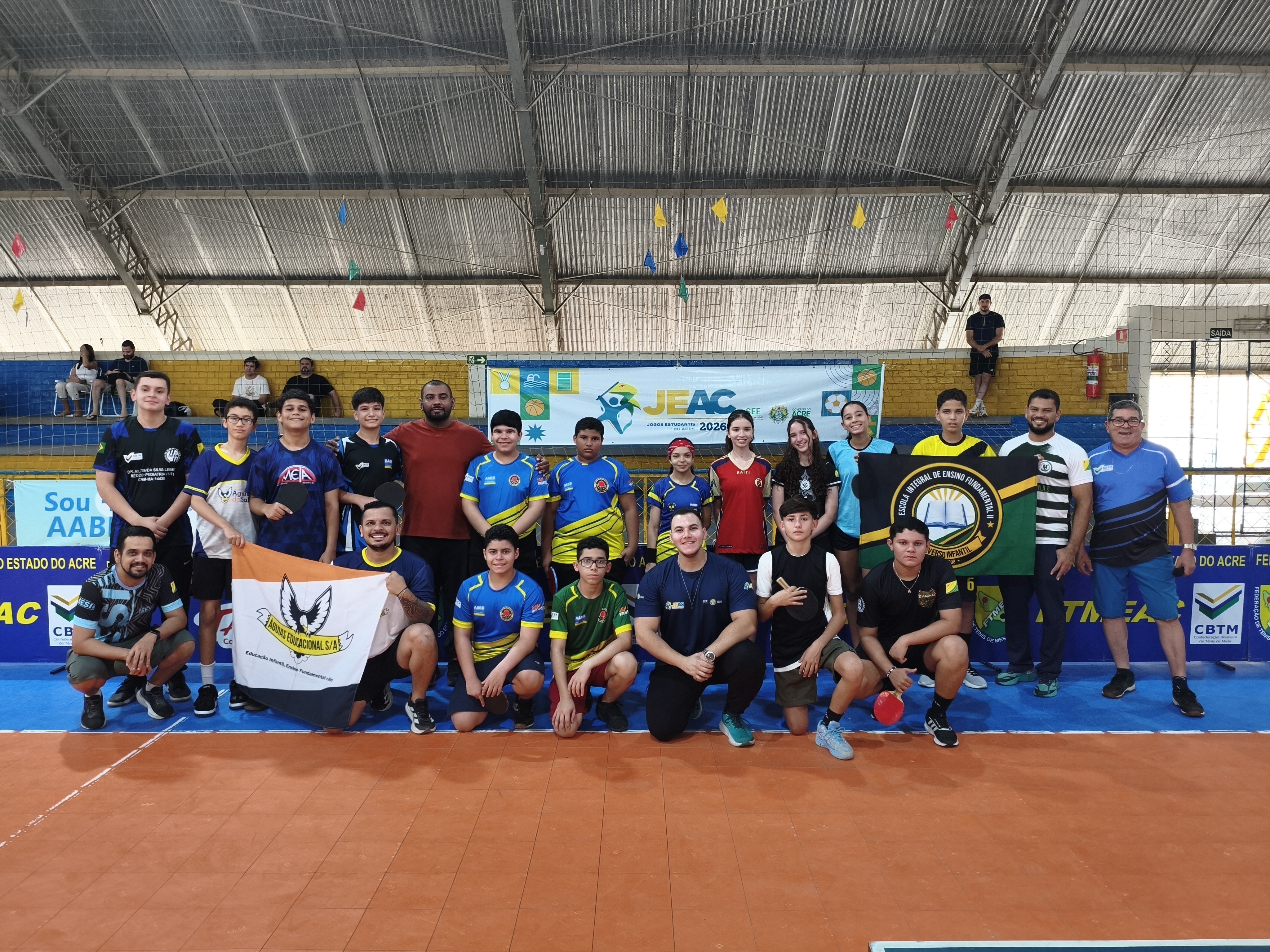 Tênis de mesa: definidos representantes do AC para os Jogos Escolares e Jogos da Juventude