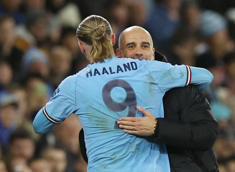Guardiola prevê Haaland fora de último jogo do Manchester City
