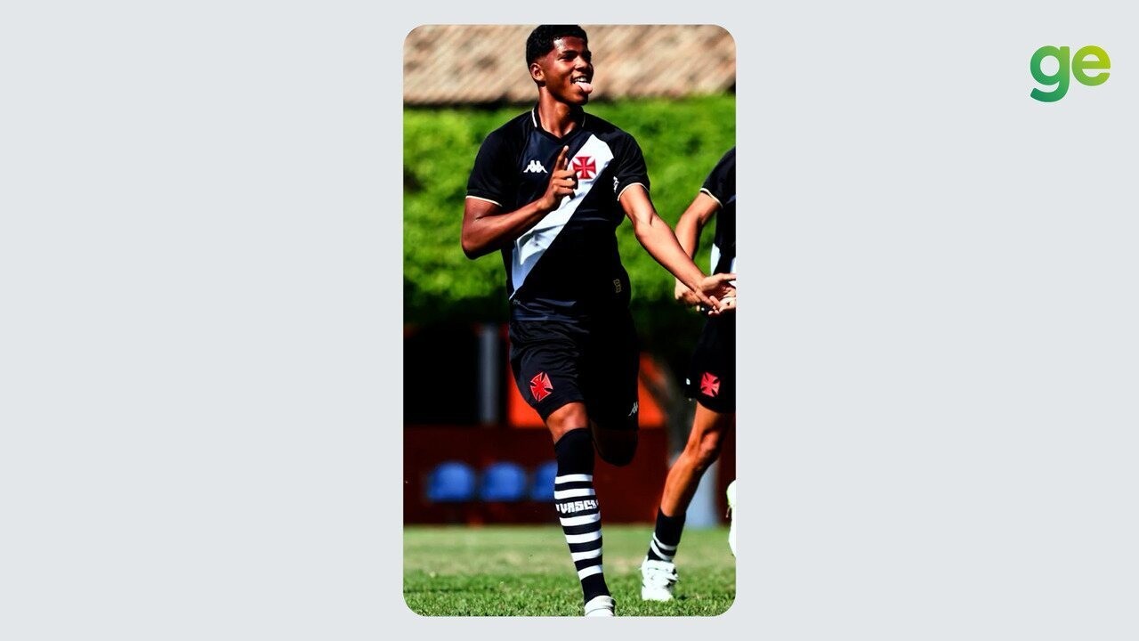 Conheça Kaique Ferreira, zagueiro habilidoso do sub-17 do Vasco que chamou a atenção de Diniz