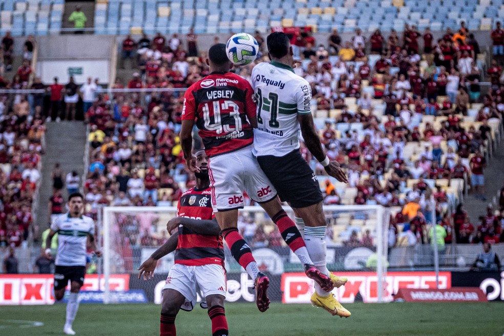Flamengo x Coritiba — Foto: Guilherme Griebeler/Coritiba