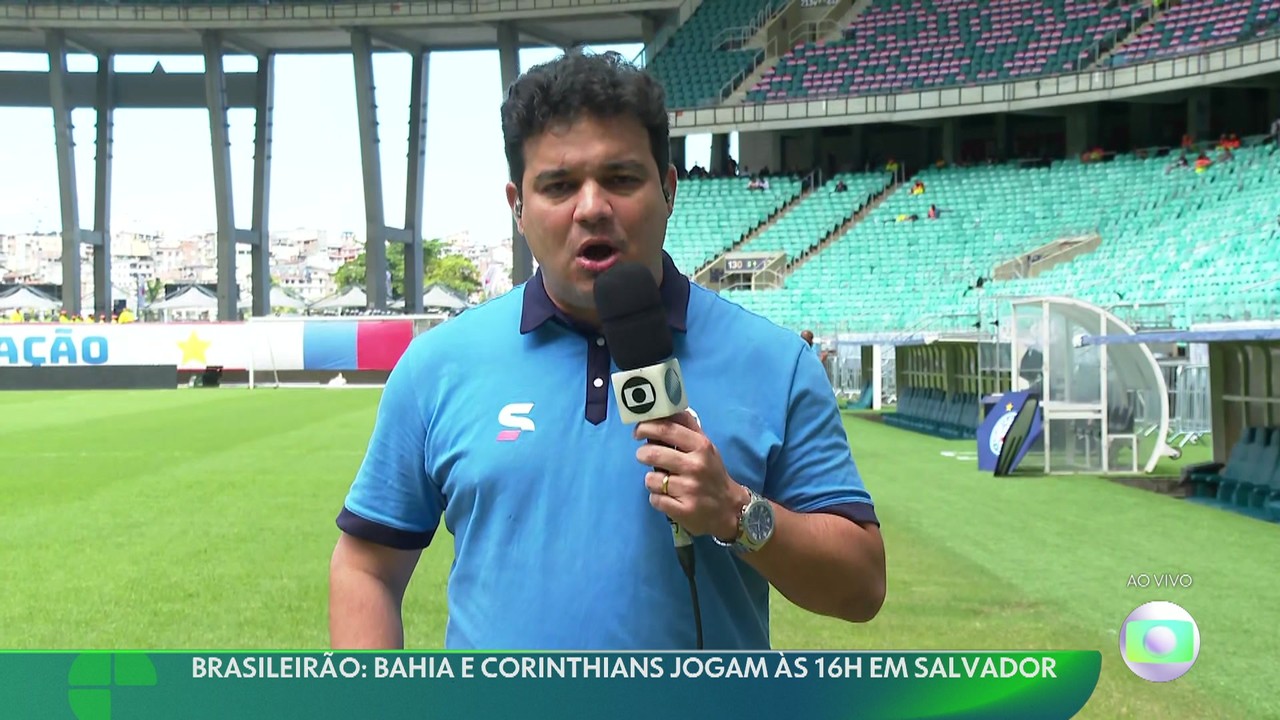 Brasileirão: Bahia e Corinthians jogamaposta ganha umSalvador