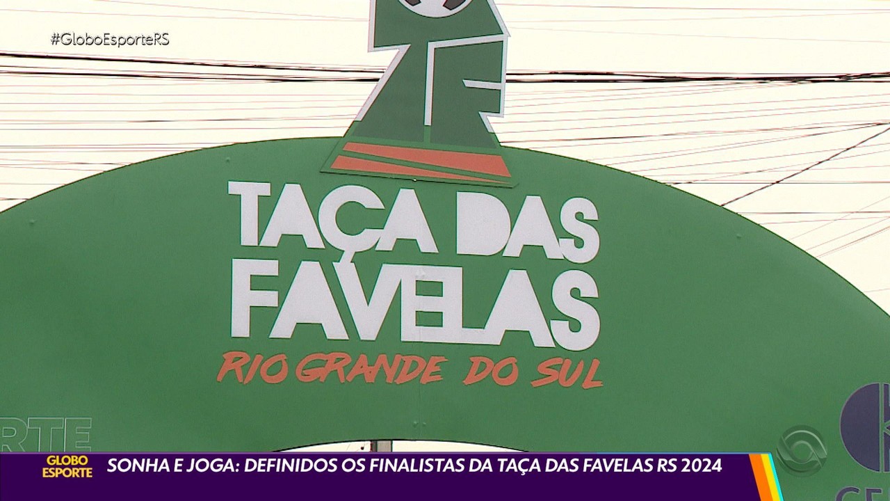 Sonha e joga: definidos os finalistas da Taça das Favelas RS 2024