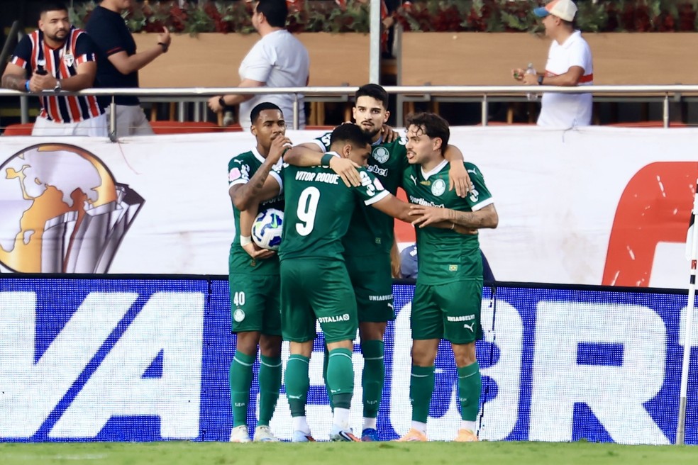Flaco López Palmeiras São Paulo — Foto: Marcello Zambrana/AGIF