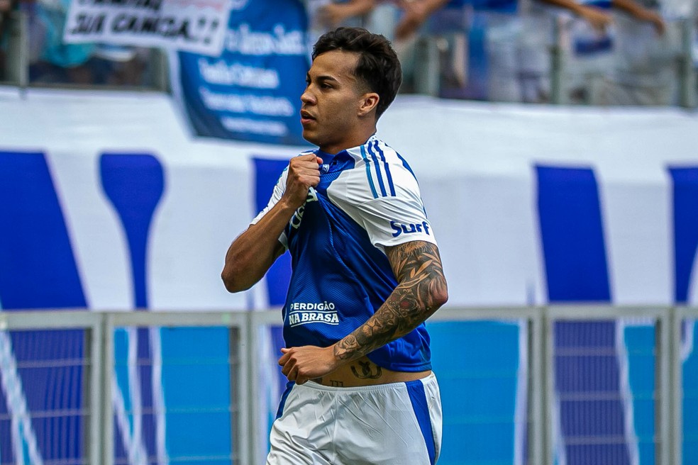 Kaio Jorge - Cruzeiro x Ceará - Brasileirão - Mineirão — Foto: Fernando Moreno/AGIF