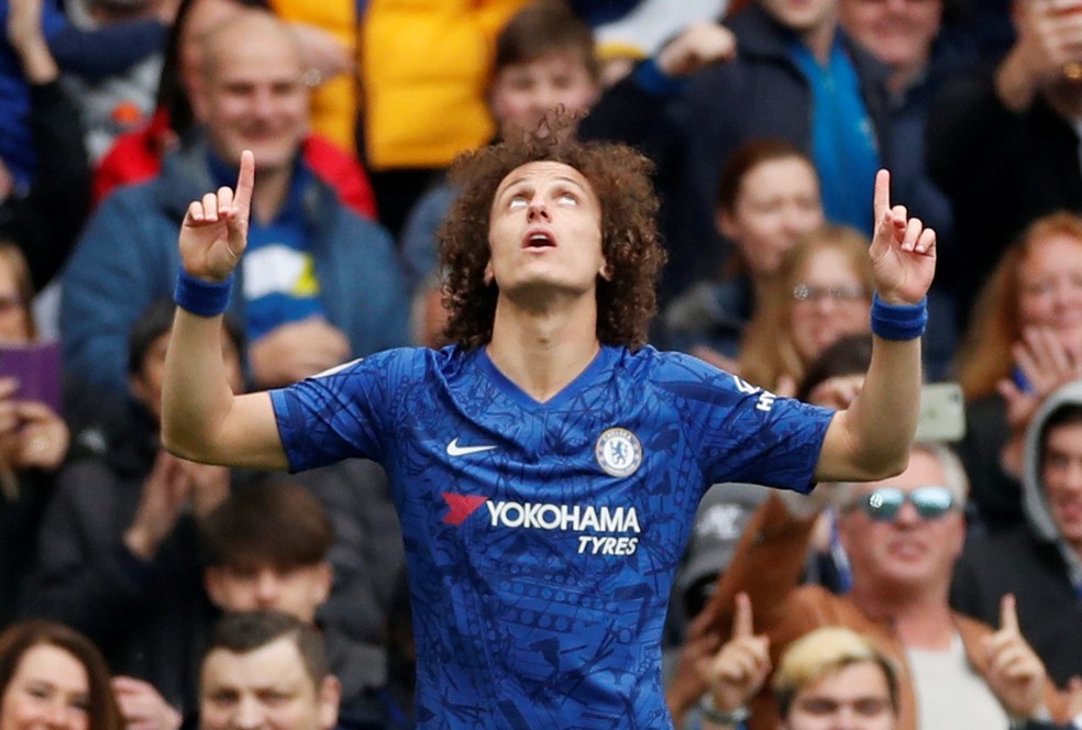 David Luiz deixa o Chelsea mais perto do título inglês, Esportes