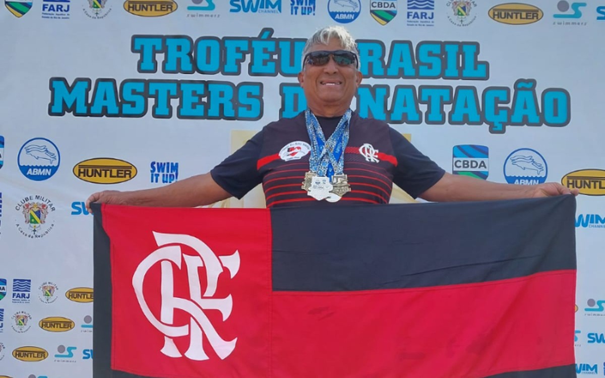 Amapaense Emílio Dias conquista 4 medalhas no Troféu Brasil Master