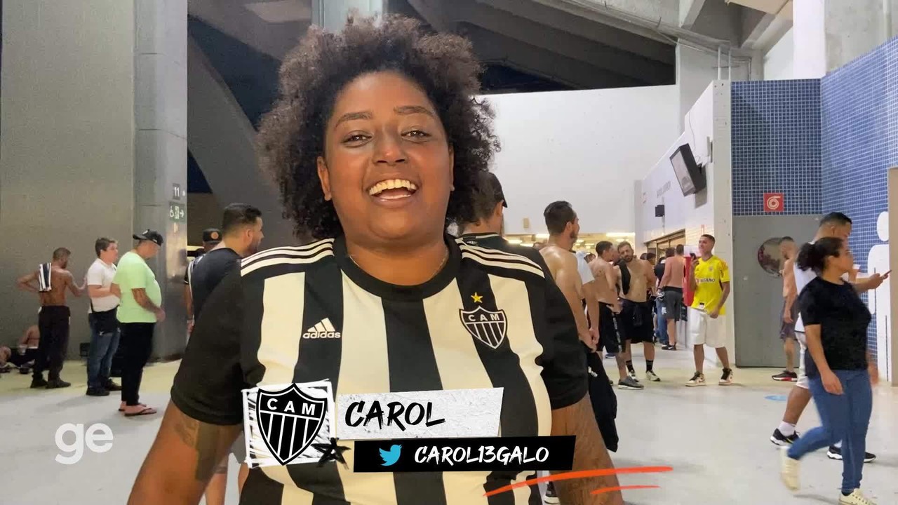 'O Galo atropelou o Flamengo', comemora Carol | A Voz da Torcida
