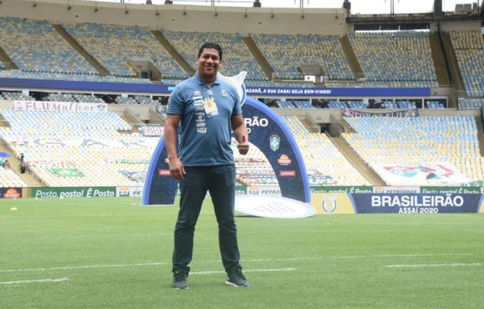 Márcio Santos foi coordenador de futebol do Santos entre 2020 e 2021 — Foto: Reprodução