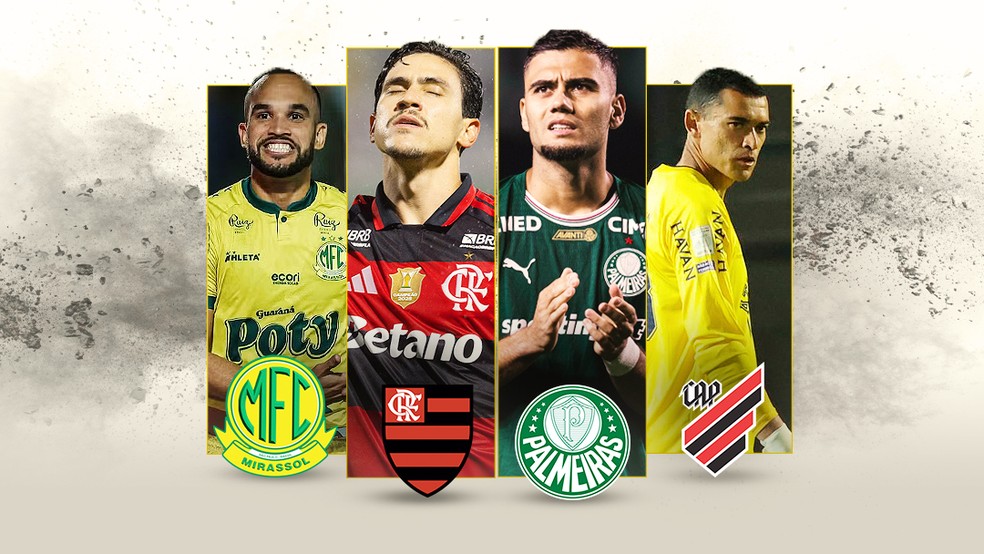 Destaques do primeiro turno do Brasileiro 2026 — Foto: Infoesporte