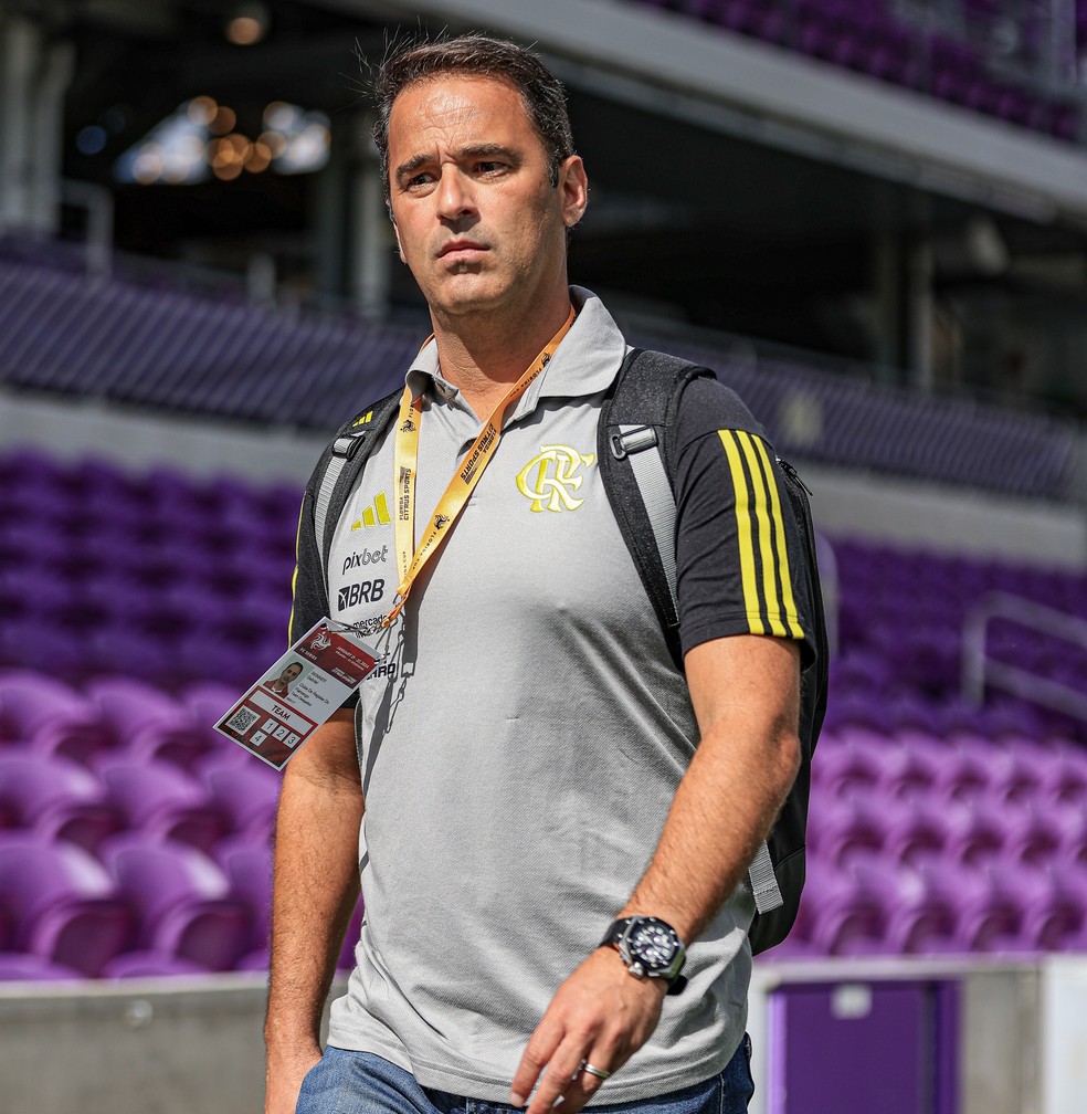 Gabriel Skinner na chegada ao estdio do Orlando City  Foto: @Marcelinho.fotografia
