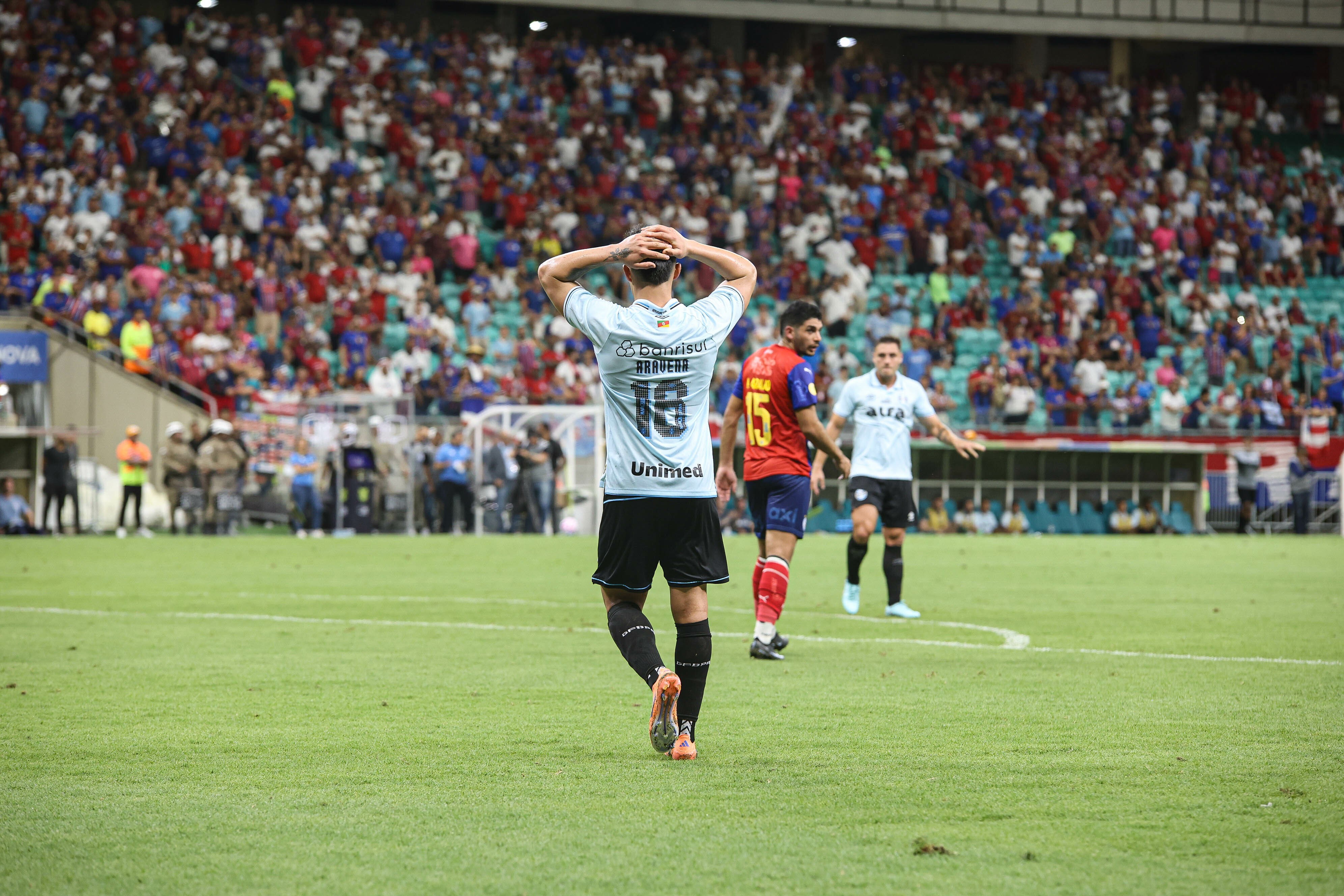 Grêmio tem atuação decepcionante na Bahia