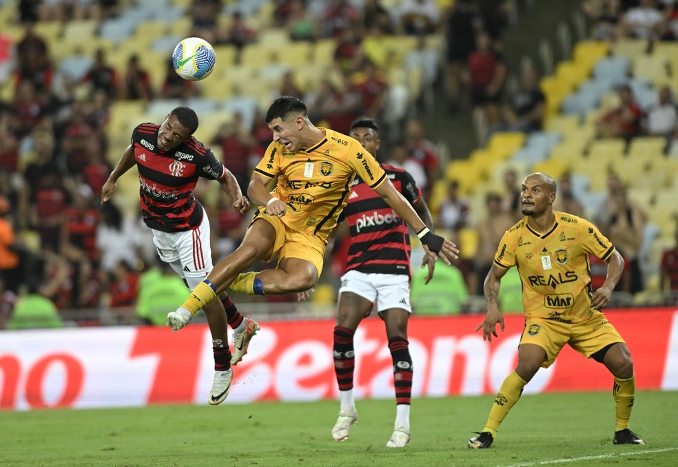 Flamengo x Amazonas: De la Cruz &mdash; Foto: Andr&eacute; Dur&atilde;o