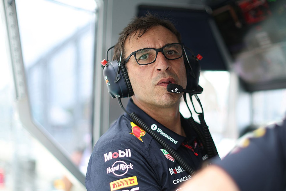 Pierre Waché, diretor técnico da RBR no GP de Miami da F1 2025 — Foto: Mark Thompson/Getty Images
