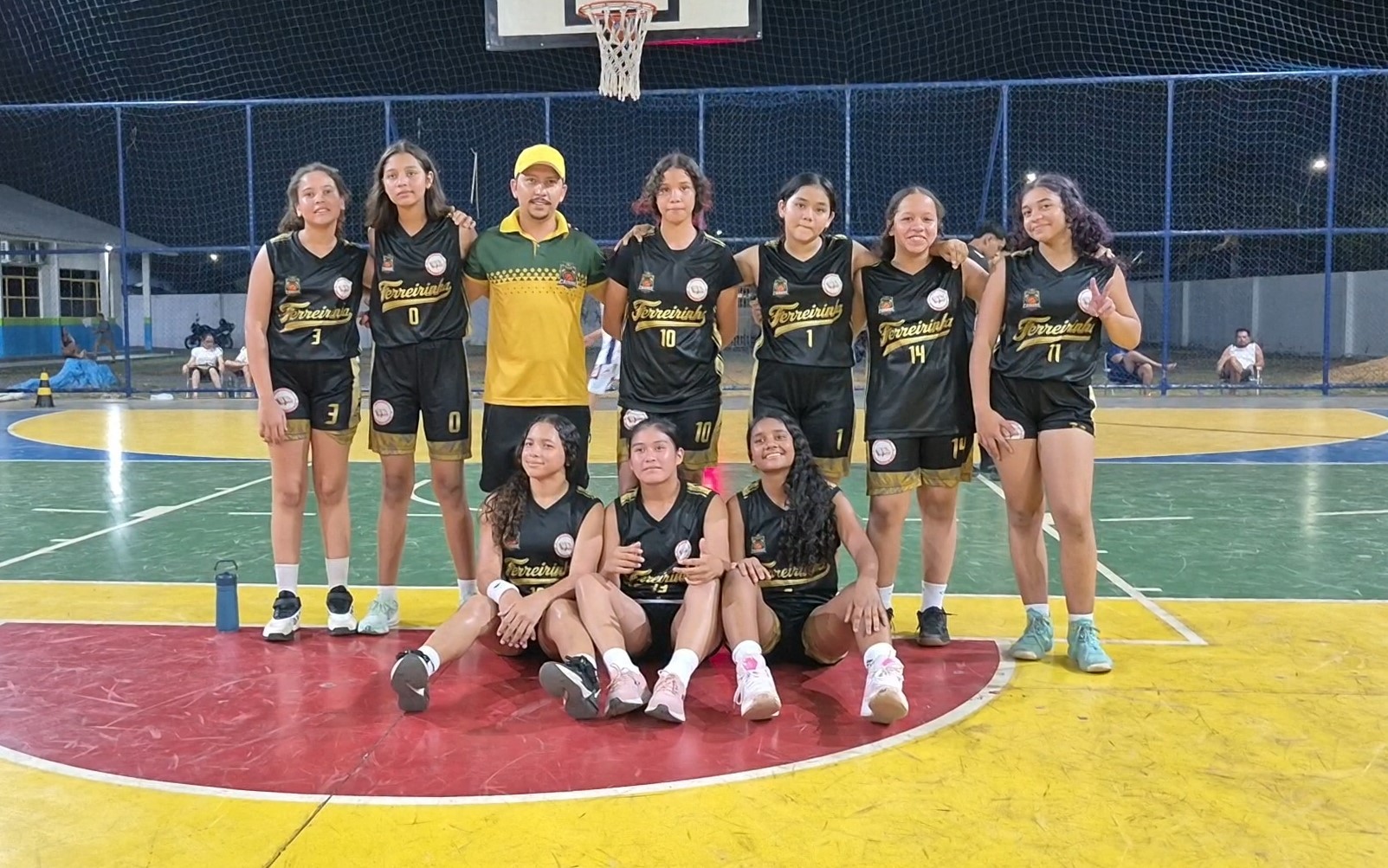 Caimbé é campeão roraimense de basquete feminino Sub-14