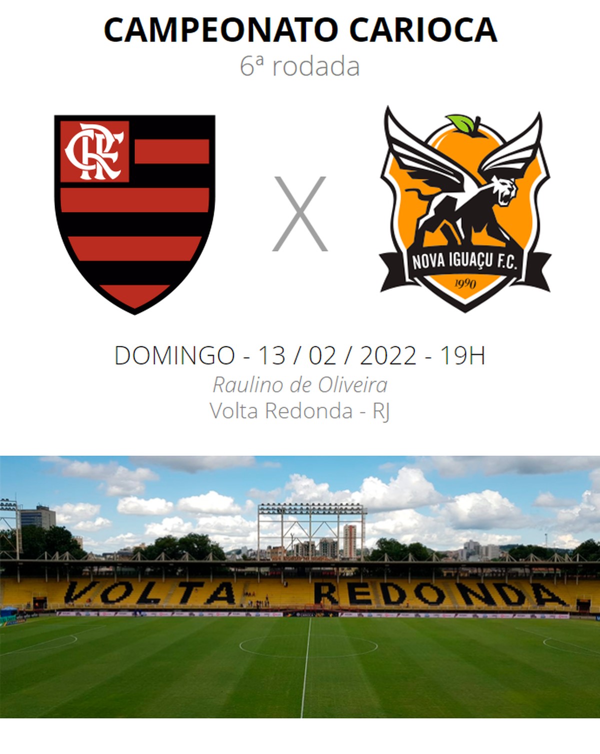 Flamengo x Nova Iguaçu: veja onde assistir, escalações, desfalques