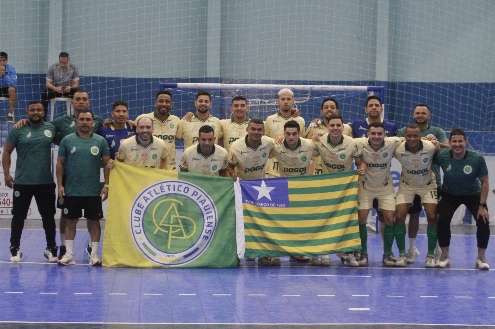 Brasileiro de Futsal 2026: Atlético-PI bate o Fazenda-PR de virada e assume liderança do torneio
