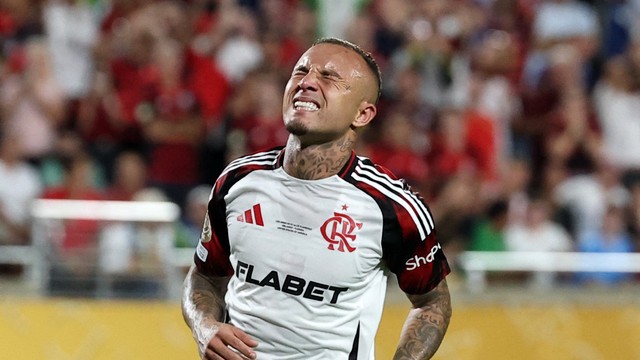 Everton Cebolinha em Los Angeles FC x Flamengo