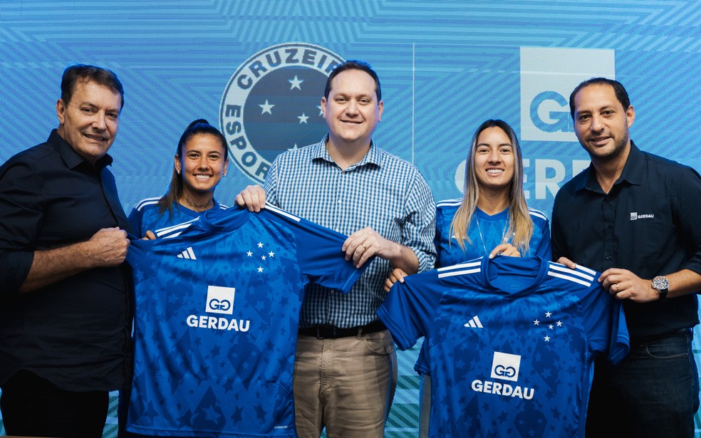 Cruzeiro renova patrocínio para o time feminino — Foto: Matheus de Morais / Cruzeiro
