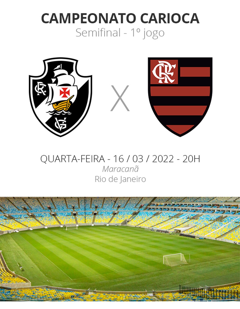 Flamengo x Vasco ao vivo: onde assistir ao jogo do Cariocão online
