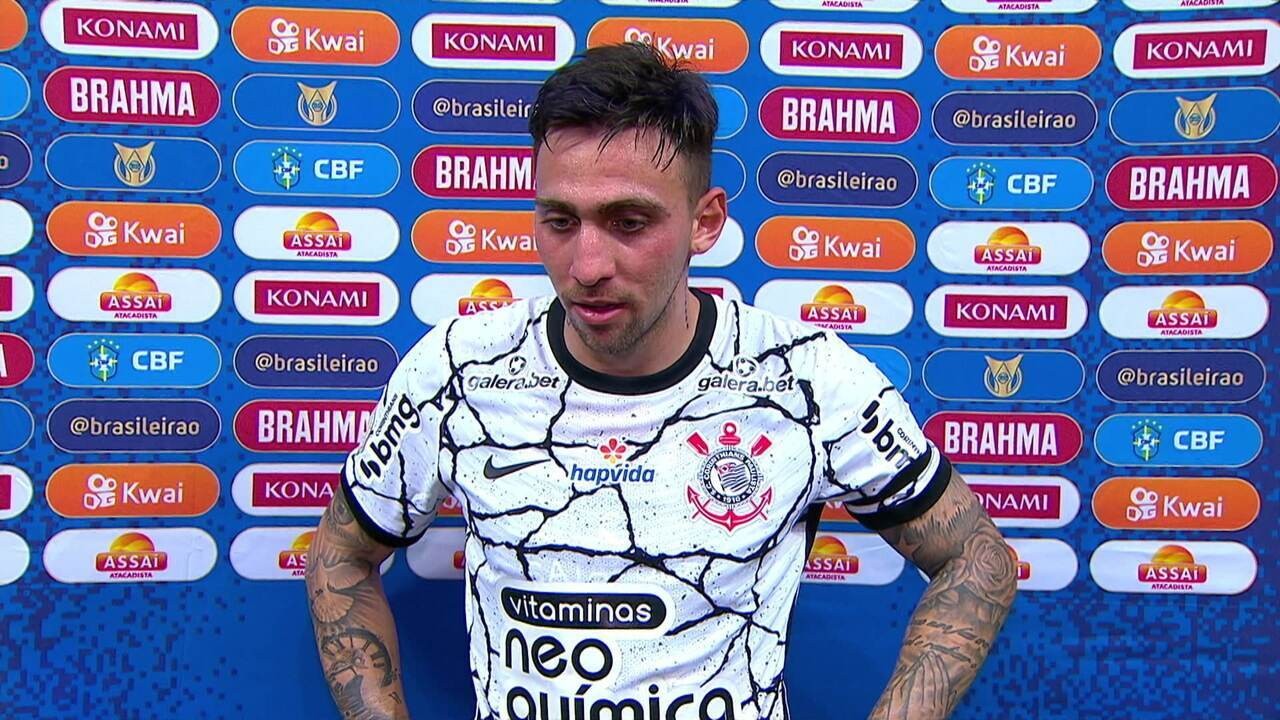 Gustavo Mosquito chora com primeiro gol pelo Corinthians após morte do ...