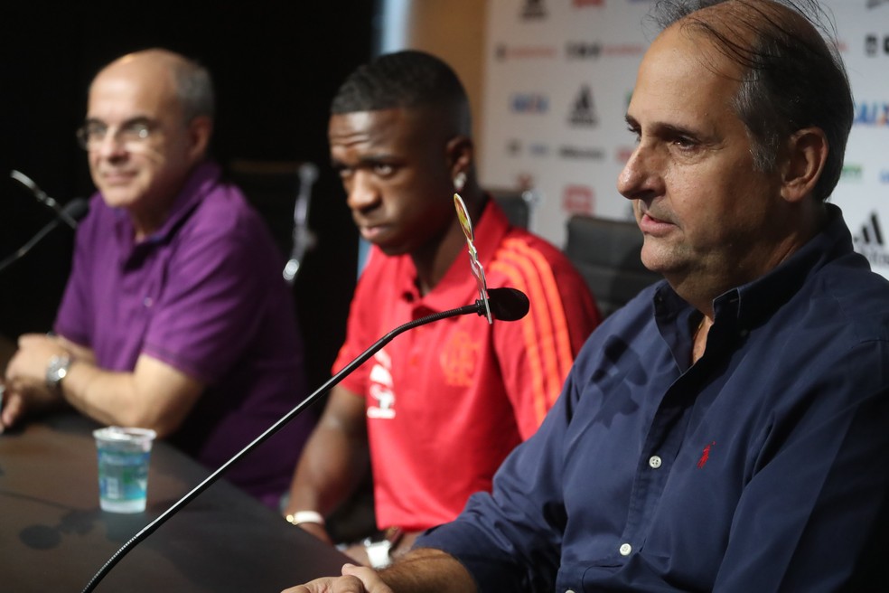Desde a chegada de Noval ao clube, o Flamengo revelou vários jovens, entre eles Vini Jr. — Foto: Gilvan de Souza / Flamengo