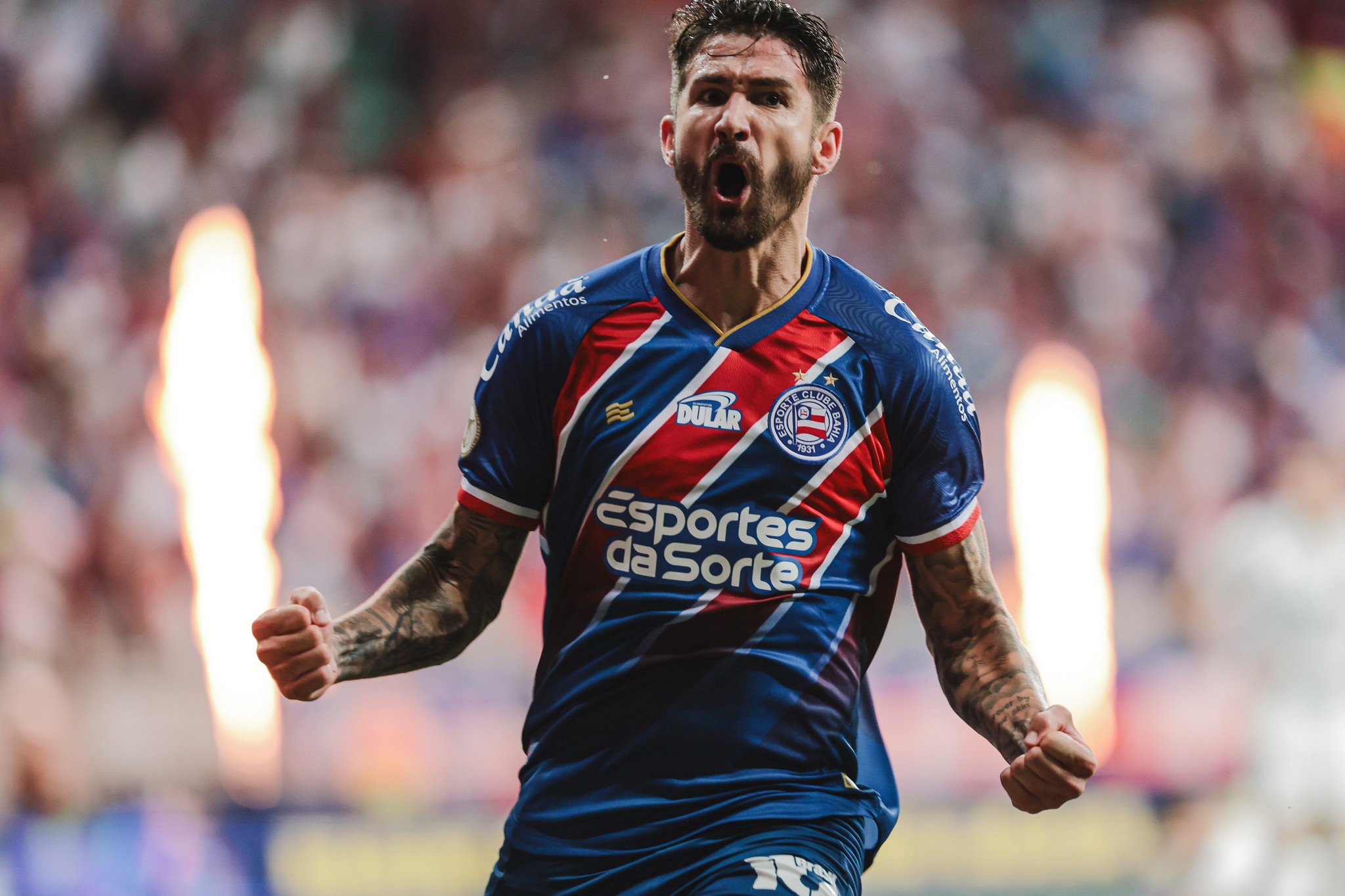 Everaldo reencontra Bahia na Fonte entre os maiores artilheiros