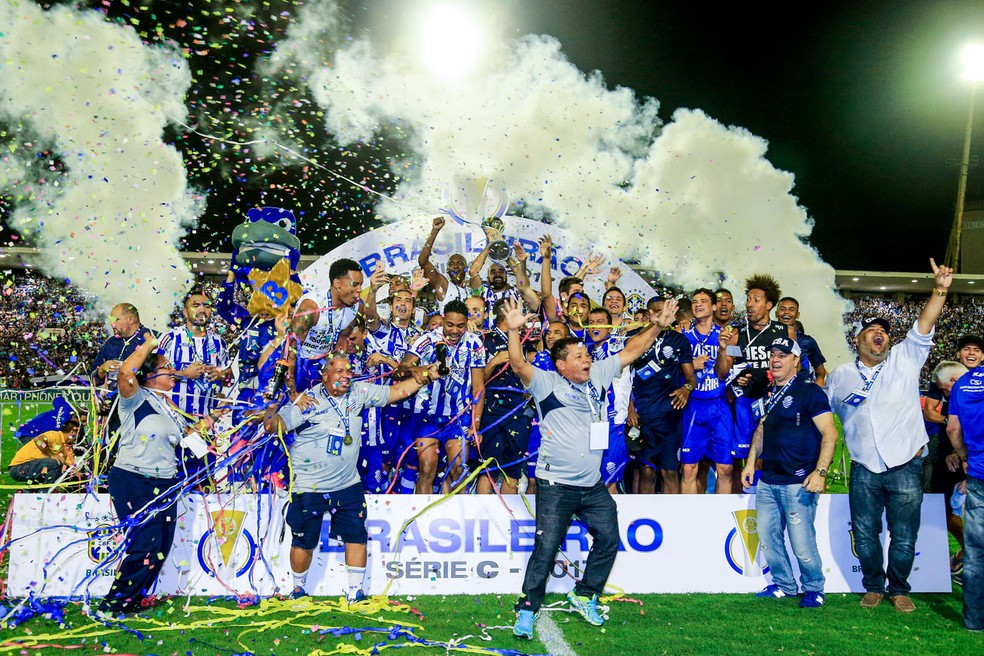 CSA, campeão brasileiro da Série C — Foto: Ailton Cruz/Gazeta de Alagoas