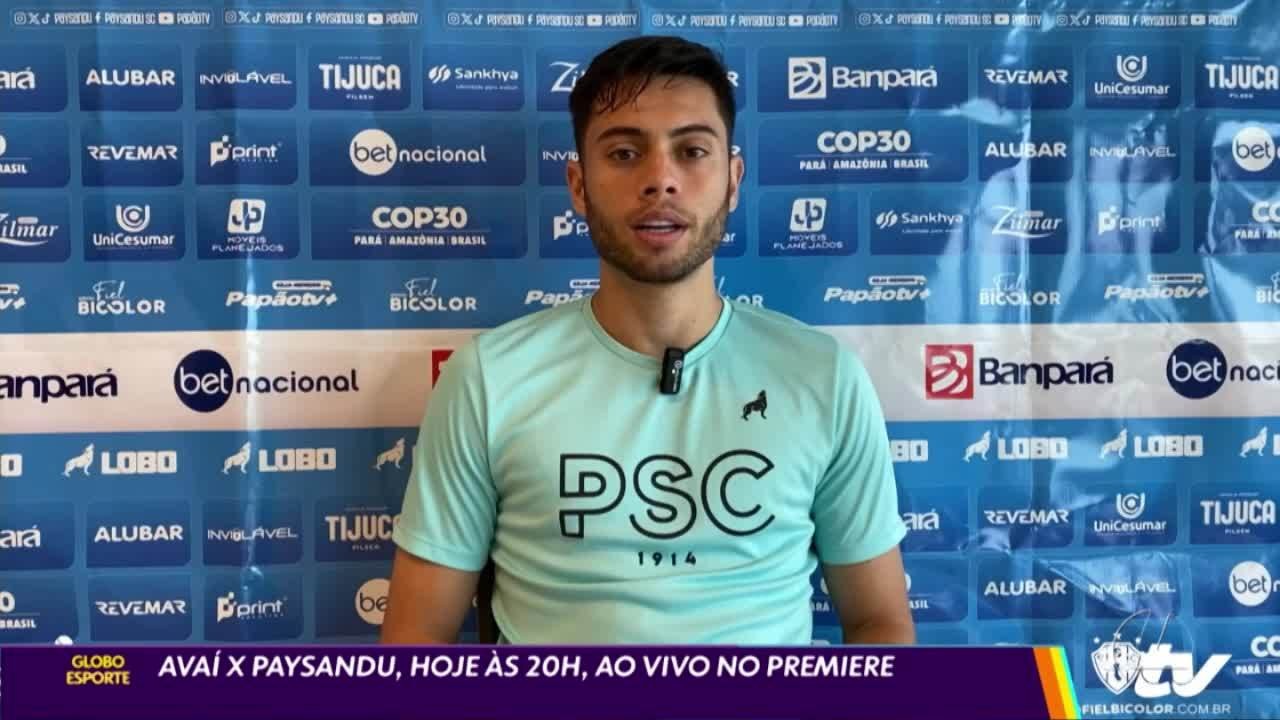 Avaí e Paysandu se enfrentam hoje, dia 22, pela Série B, às 20h, ao vivo, no Premiere