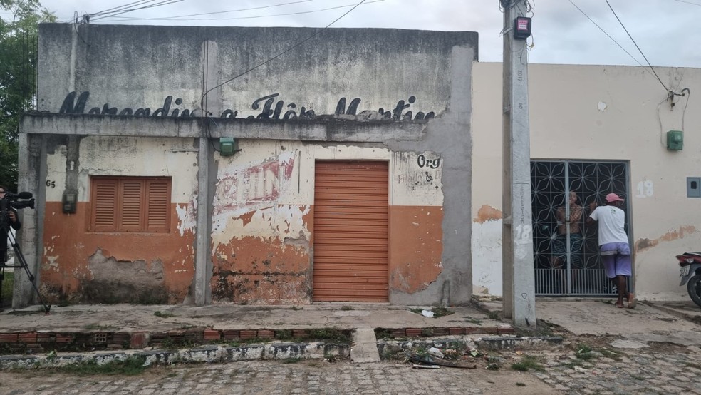 Antiga casa onde Tiquinho Soares morou com os pais. Onde tudo começou — Foto: Camila Sousa/ge