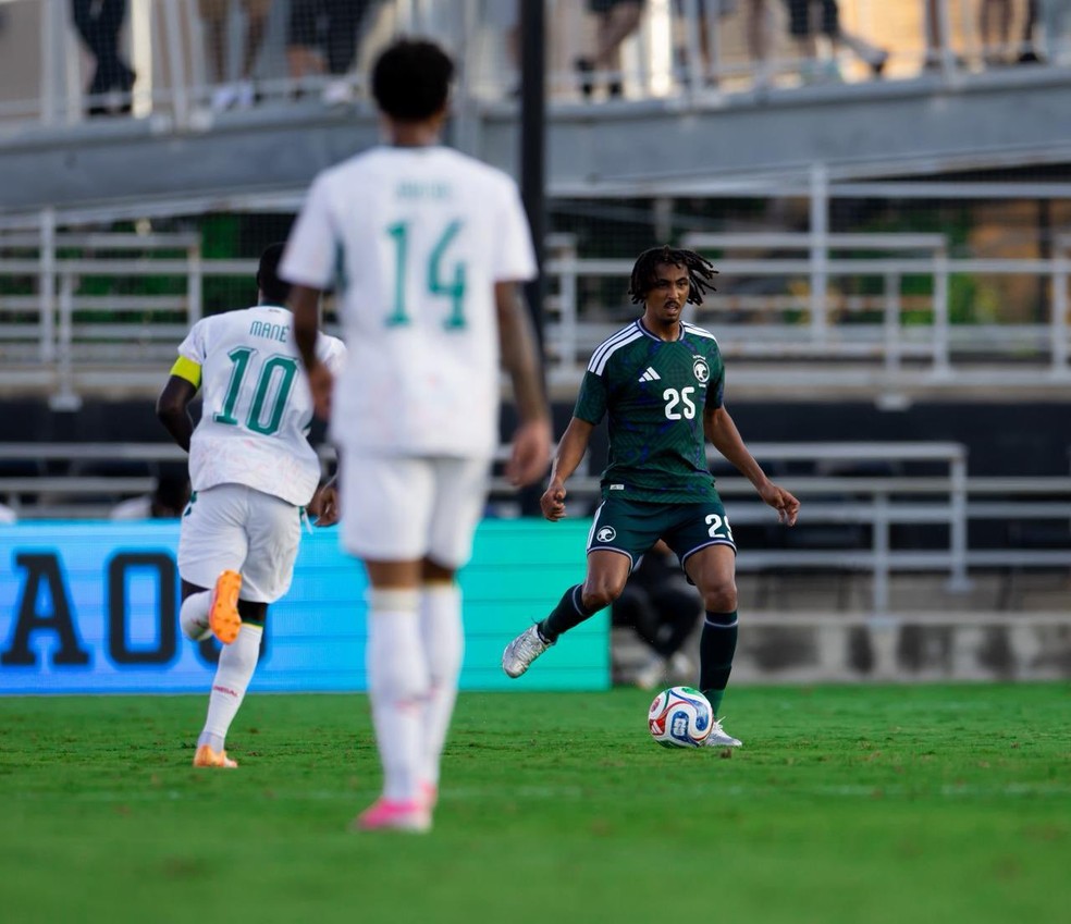 Arábia Saudita e Senegal em partida amistosa no Texas