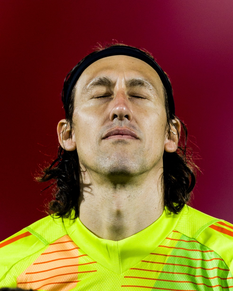 Cássio usou as redes sociais para desabafar ao tentar matricular a filha autista  — Foto: Rodrigo Ferreira/Cruzeiro