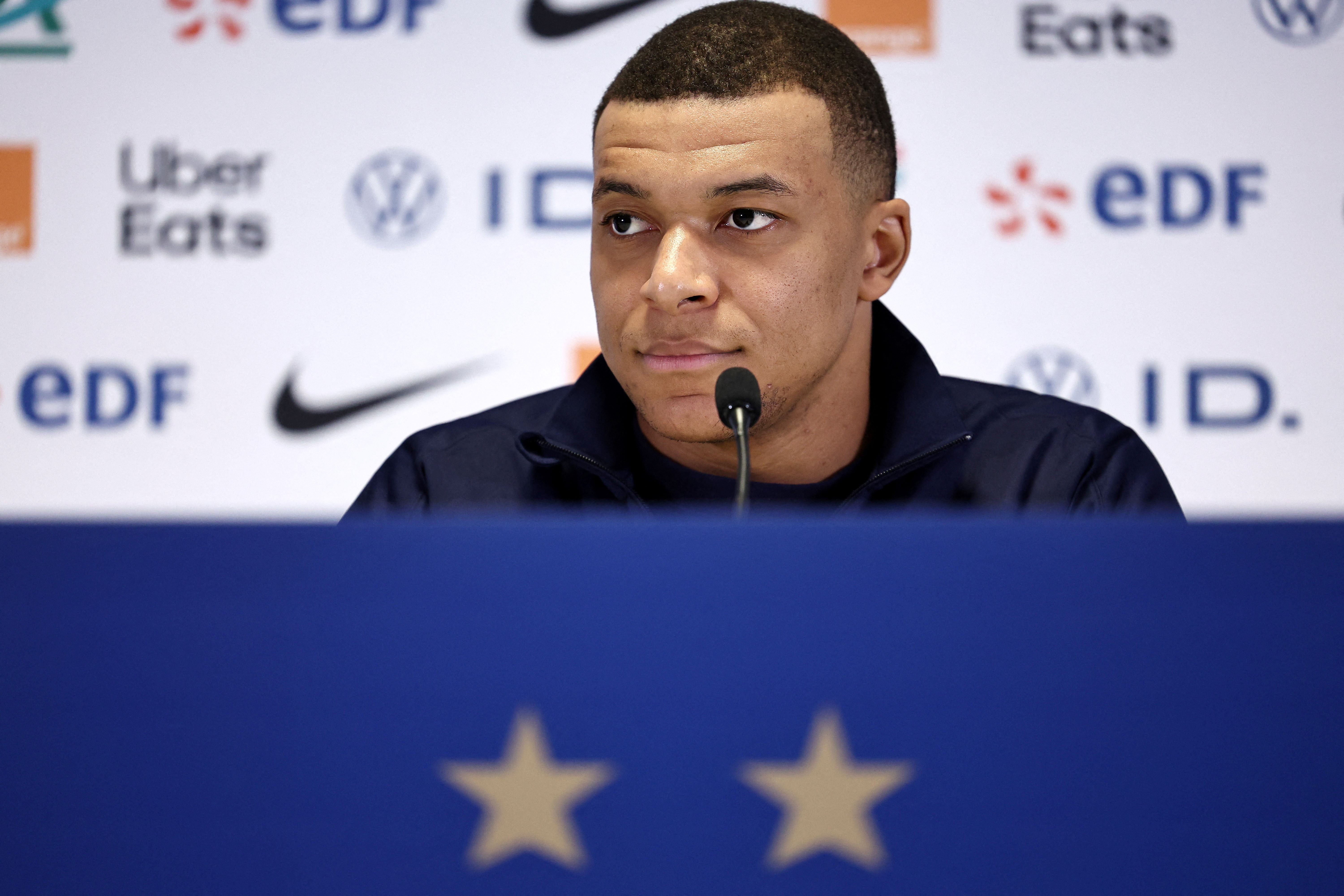 Mbappé pede entrevista após derrota da França: 